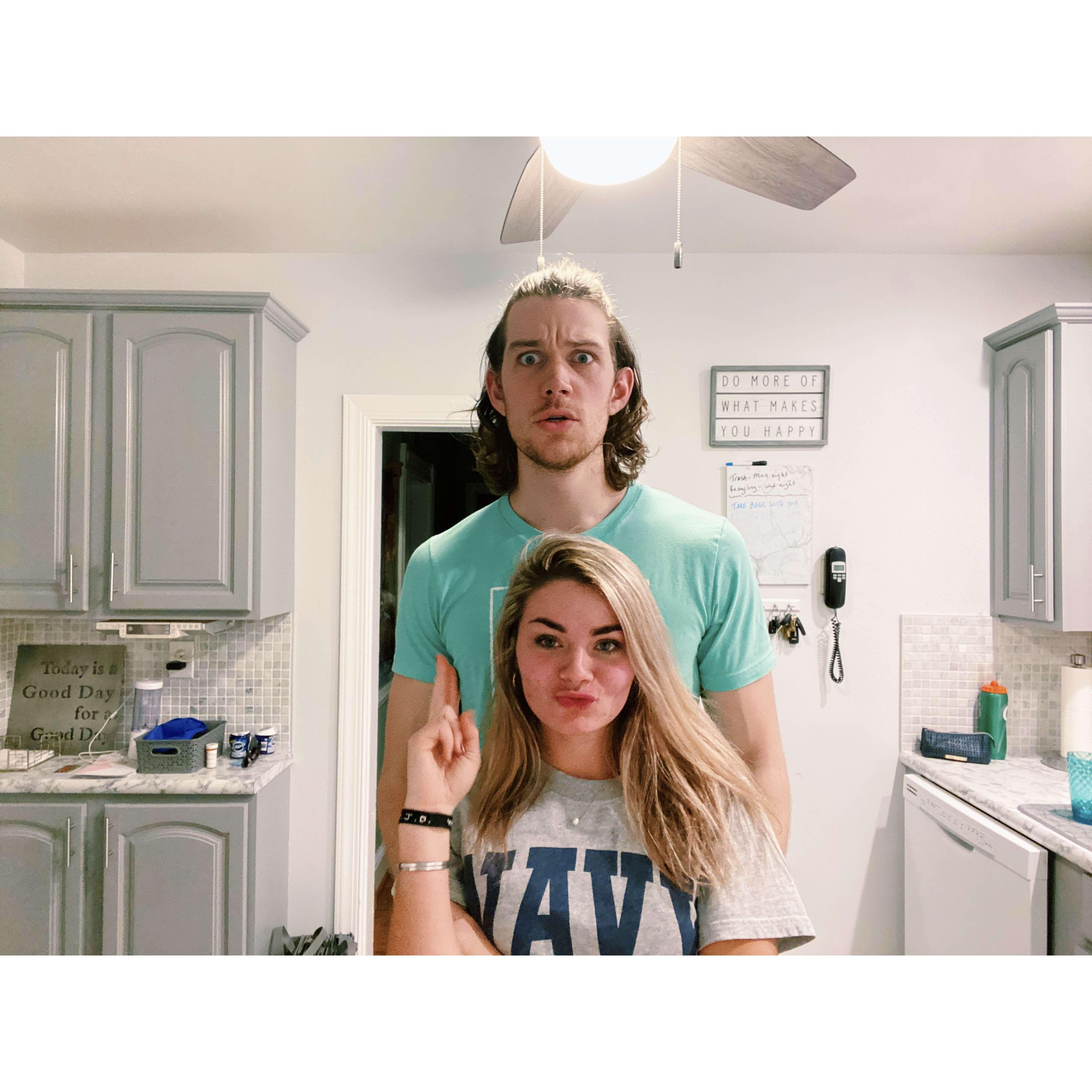 Just being silly together!!!