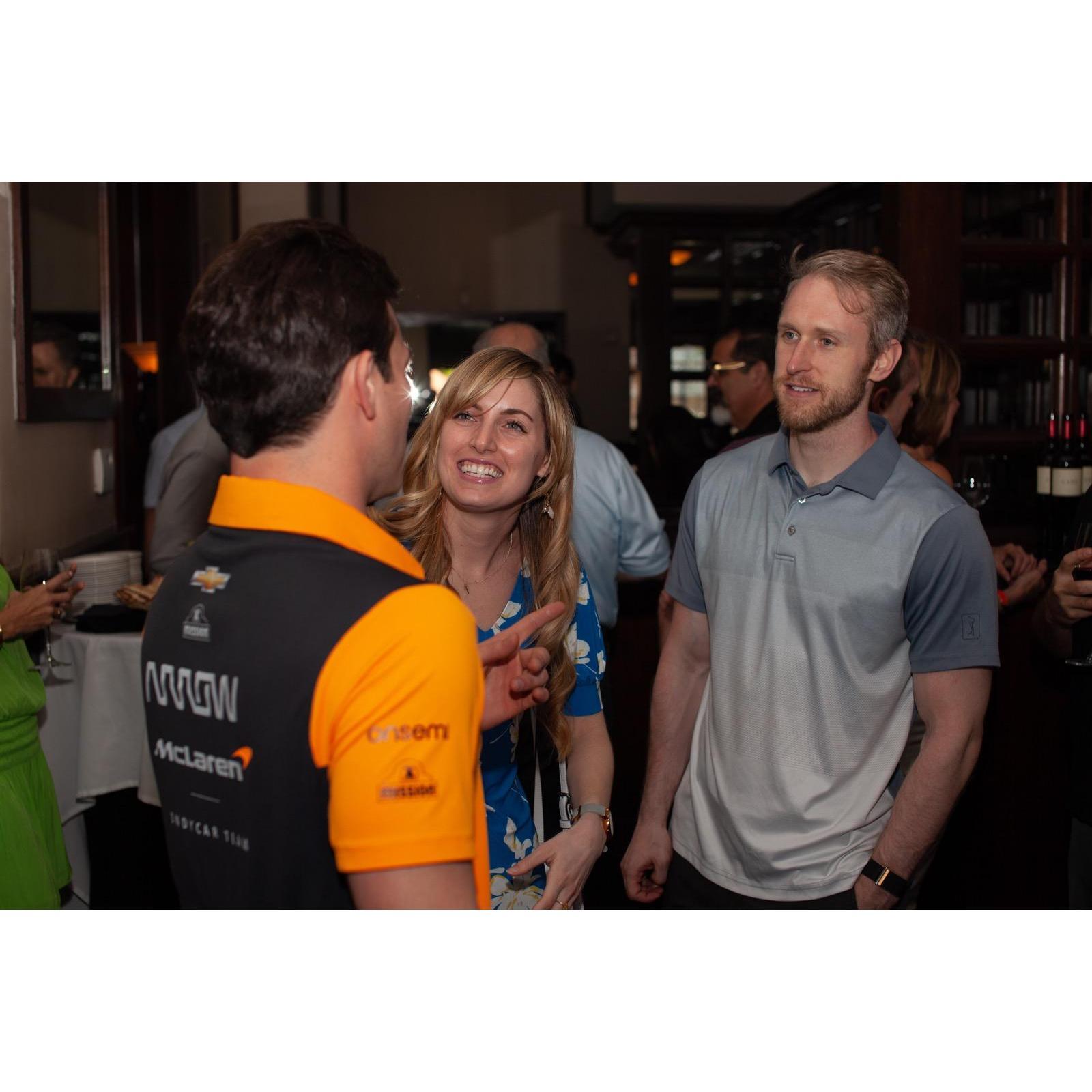 Texas - Meeting Arrow McLaren's O'Ward