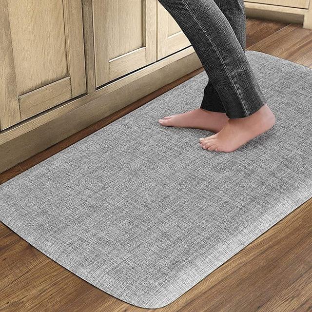 QSY Home Kitchen Anti Fatigue Rugs 20x39x3/4-Inch Floor Comfort Soft Mats Waterproof Non Skid Thick Cushioned for Standing Desk Garages