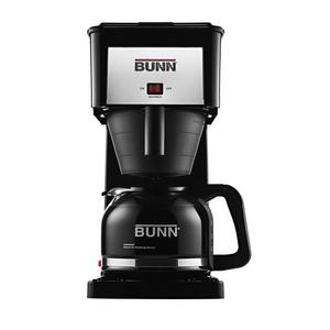 BUNN GRB Velocity Brew 10-Cup Home Coffee Brewer, Black