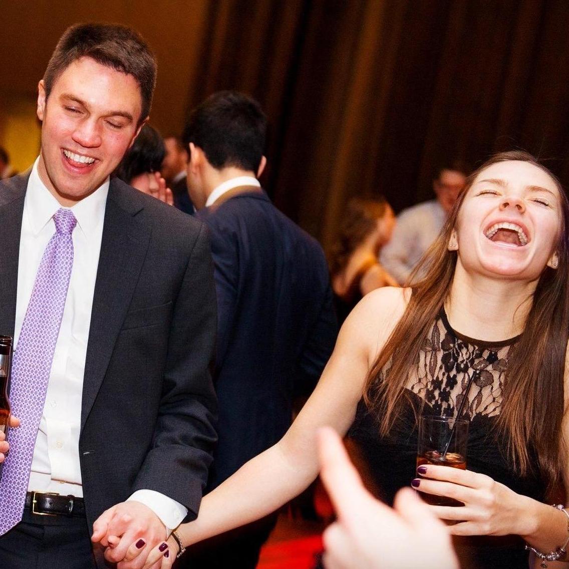 Our first medical school prom together.