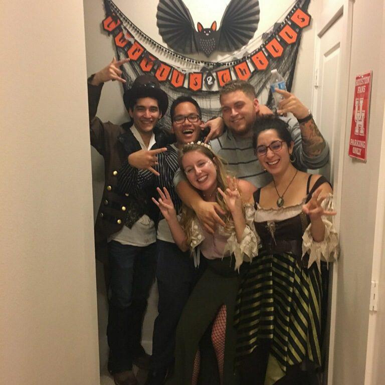UH 🐾🎃 party ft Groomsmen Bryce & MoH Jenn🥰 (& patrick)