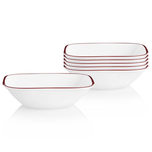 Corelle® Kyoto Leaves 22-ounce Cereal Bowls, 6-pack