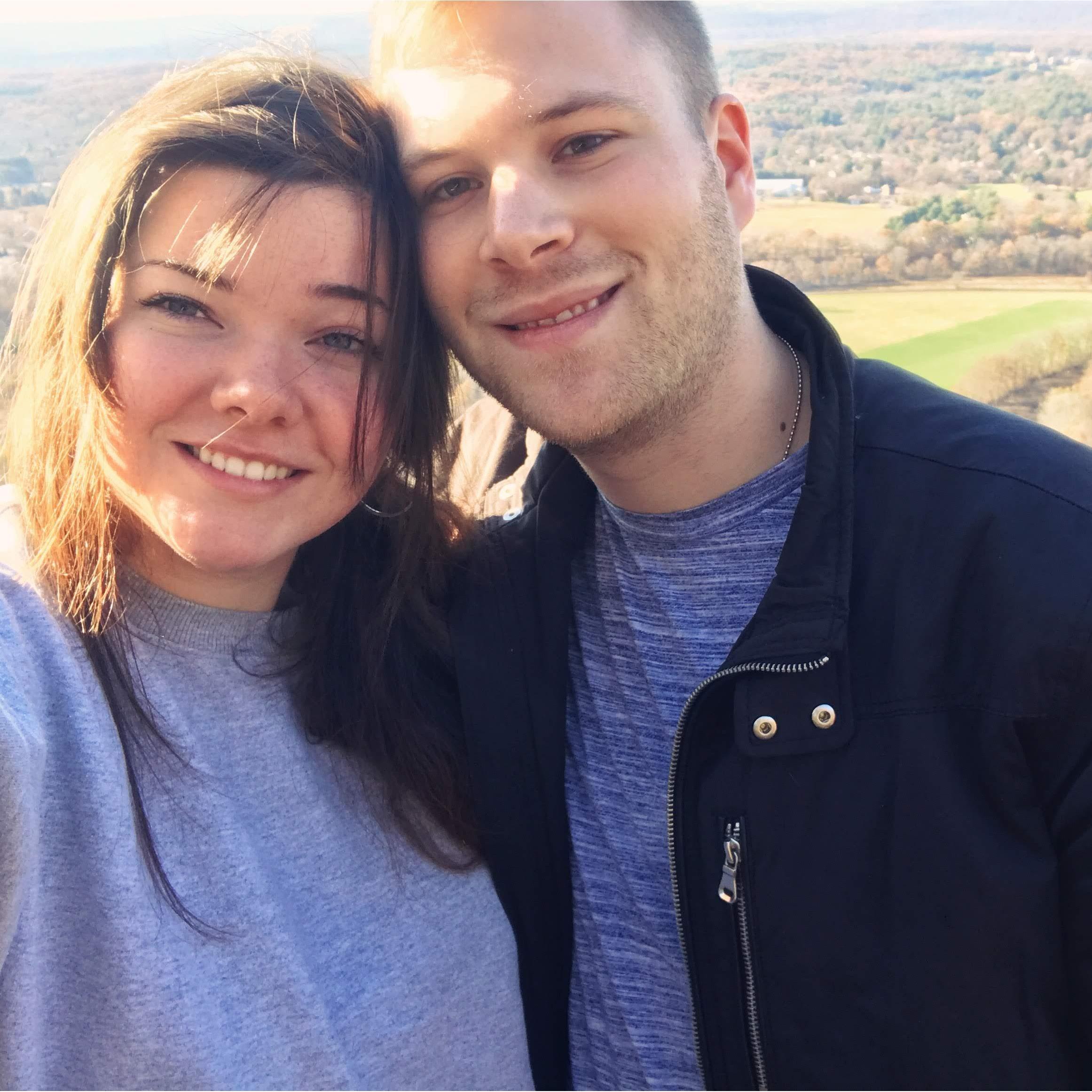 One of our first photos together from November 2017!