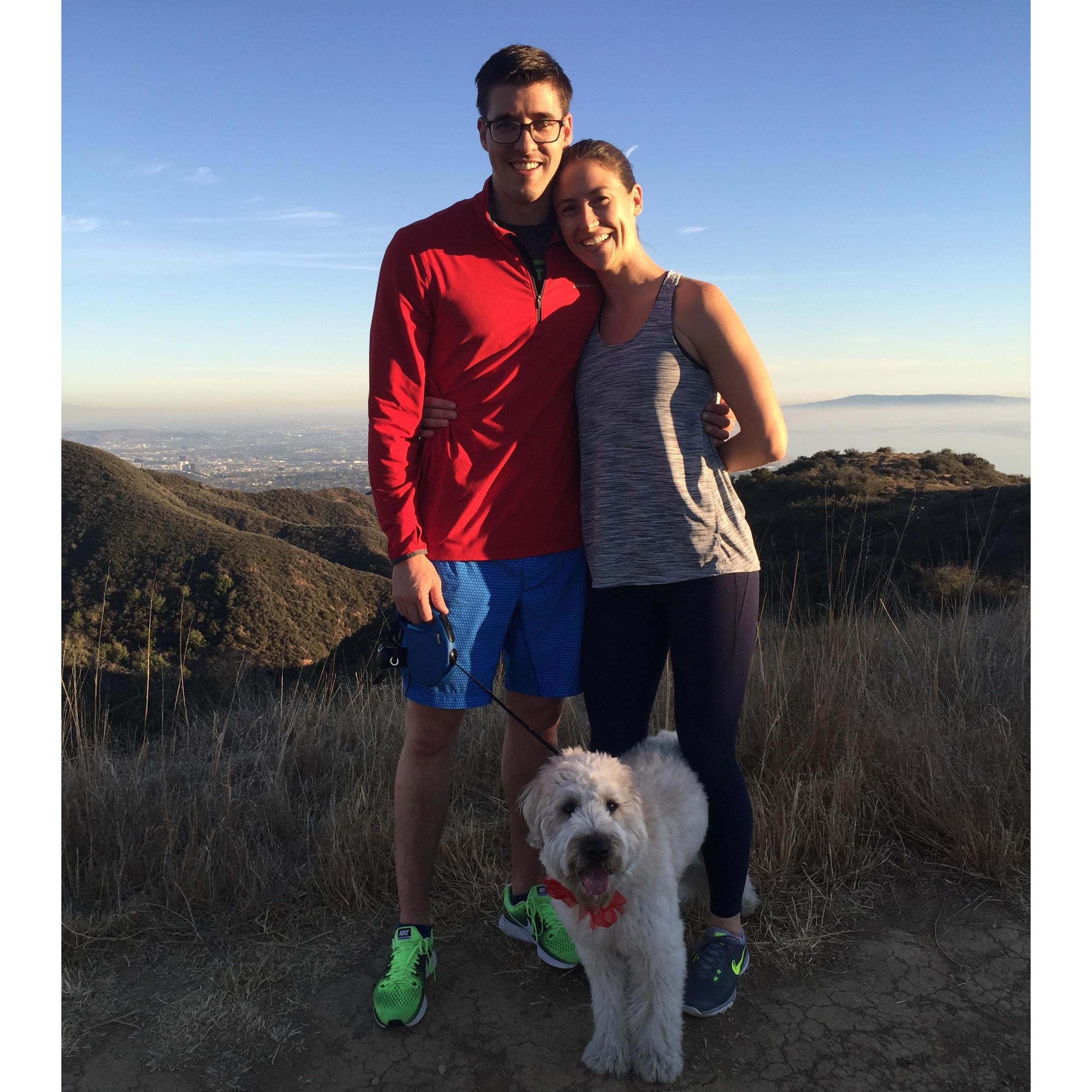 Pacific Palisades Hike, CA Christmas 2017