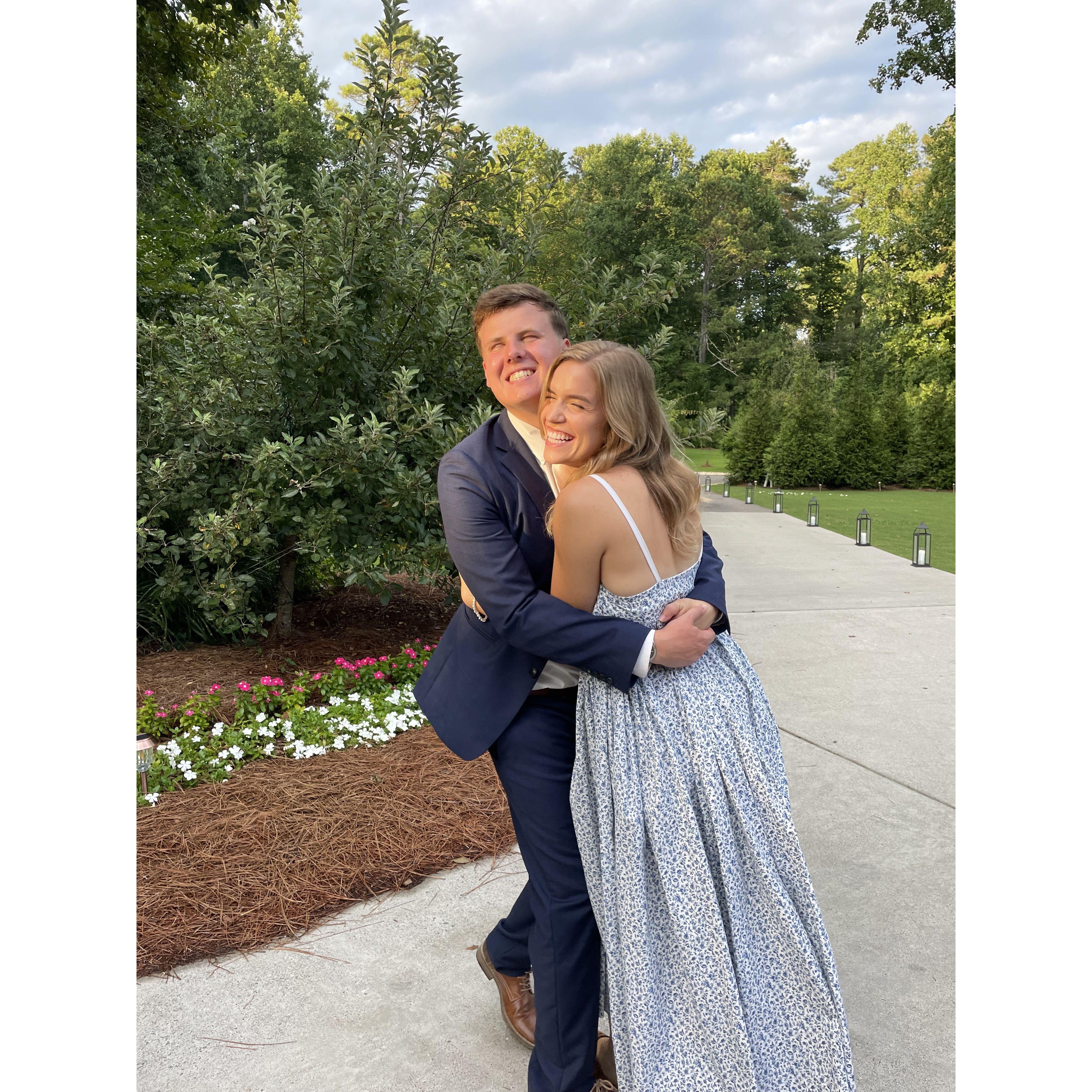 First wedding together! Woo hoo Sean and Ally! July 2022