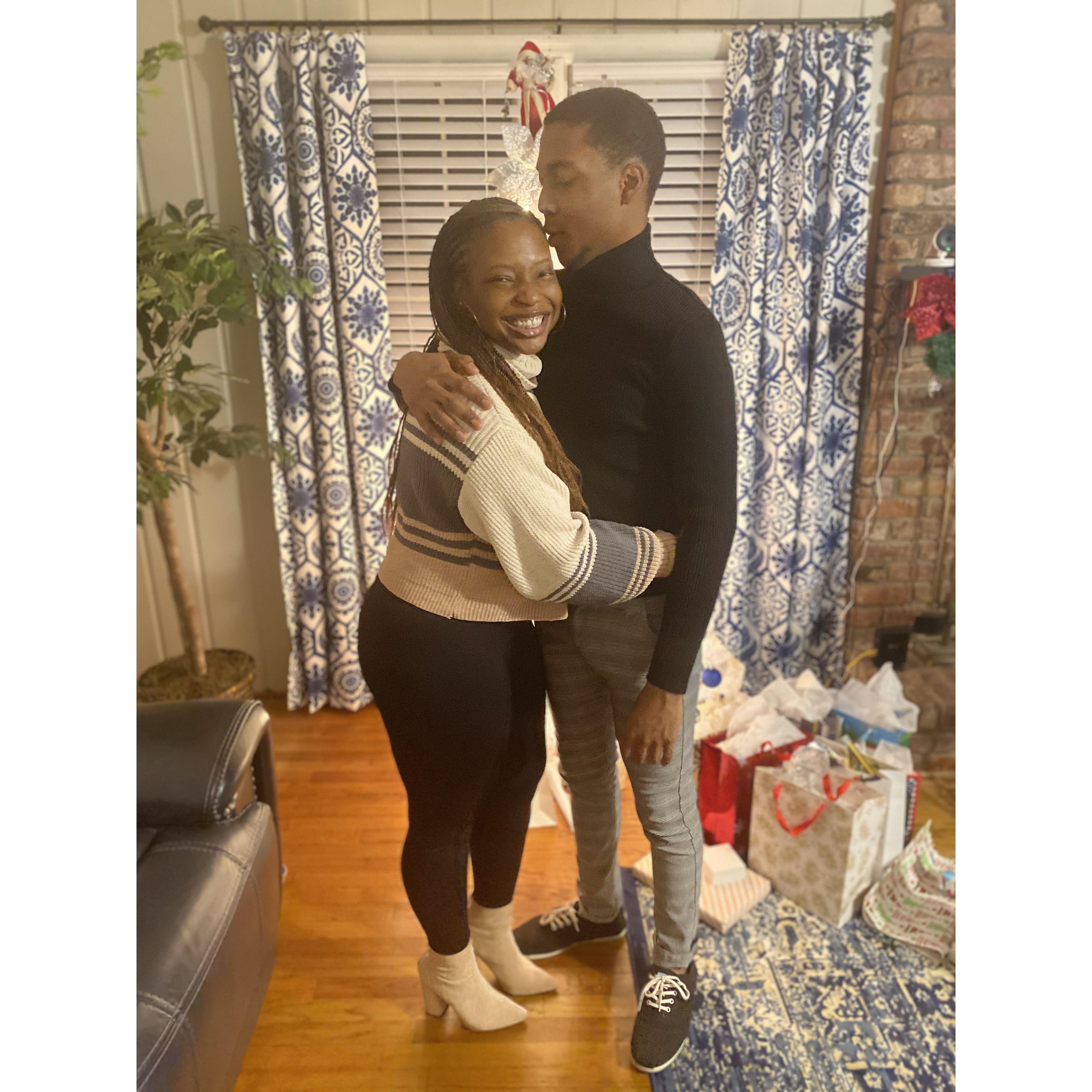 Our first Christmas together 2020