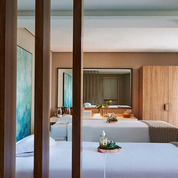 Couples massage on our honeymoon