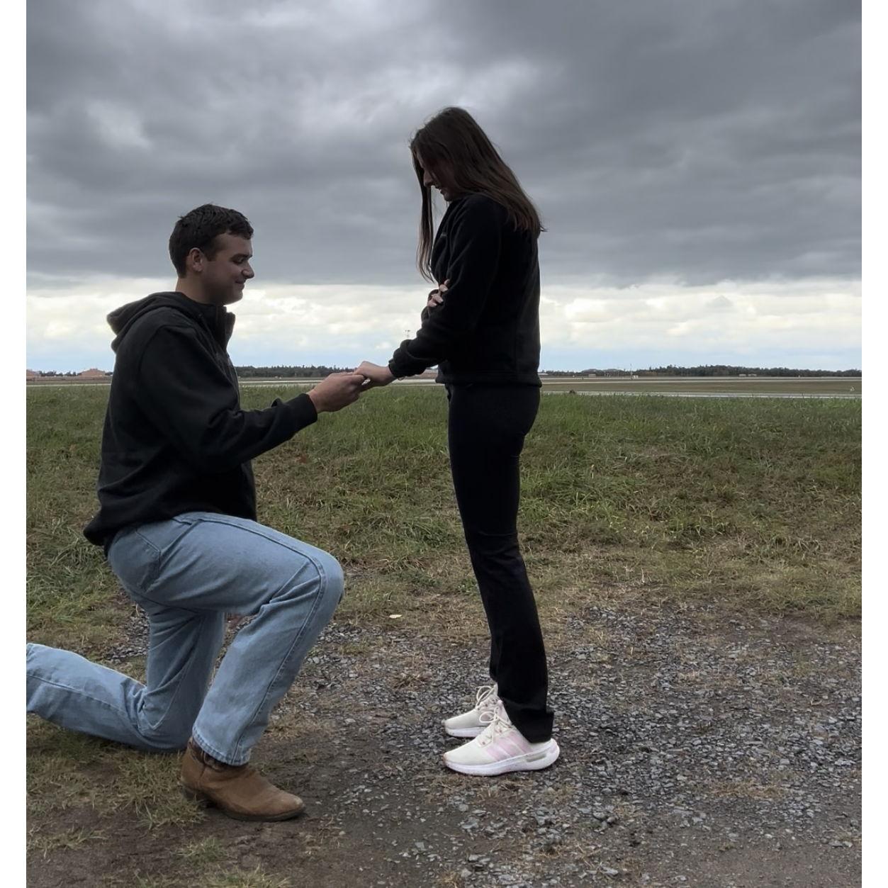 "Will You Spend The Rest Of Your Life With Me"?
