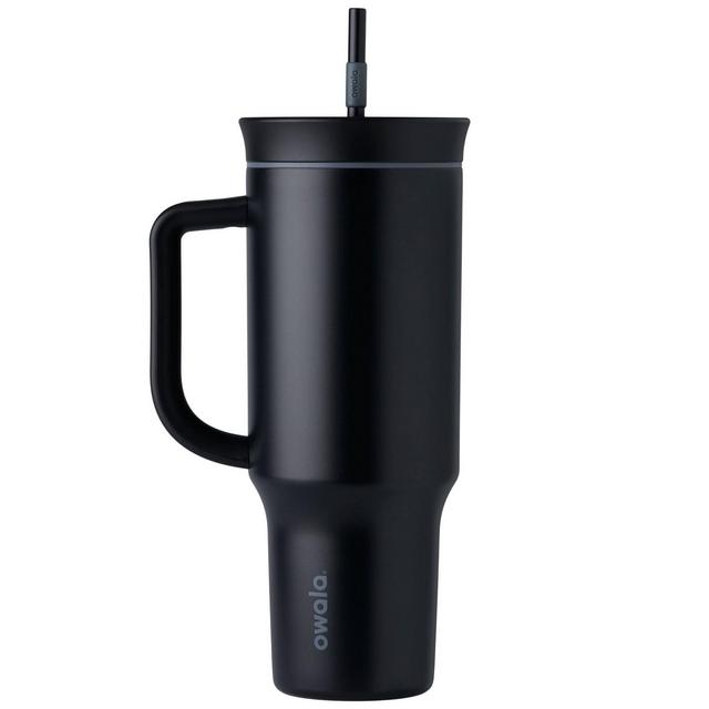 Owala 40oz Stainless Steel Tumbler with Handle - Tampa Black/Gray