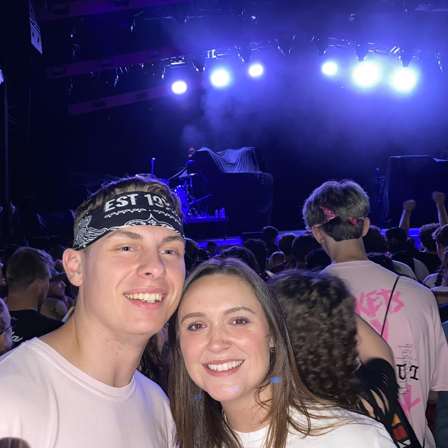 Our second Machine Gun Kelly concert together!