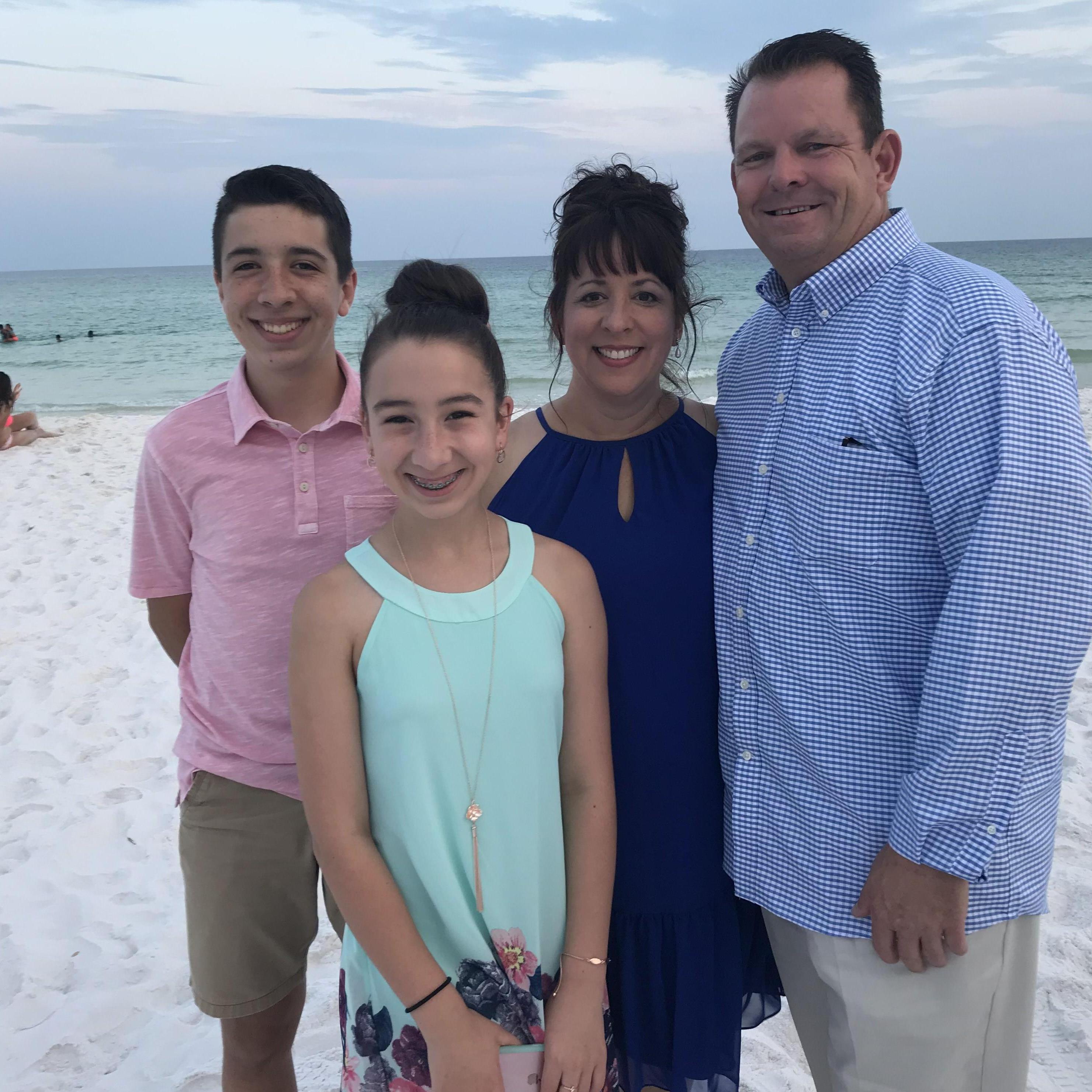 Everything was beachy in Florida! Beautiful white sand beach wedding for my beautiful niece Katelyn.