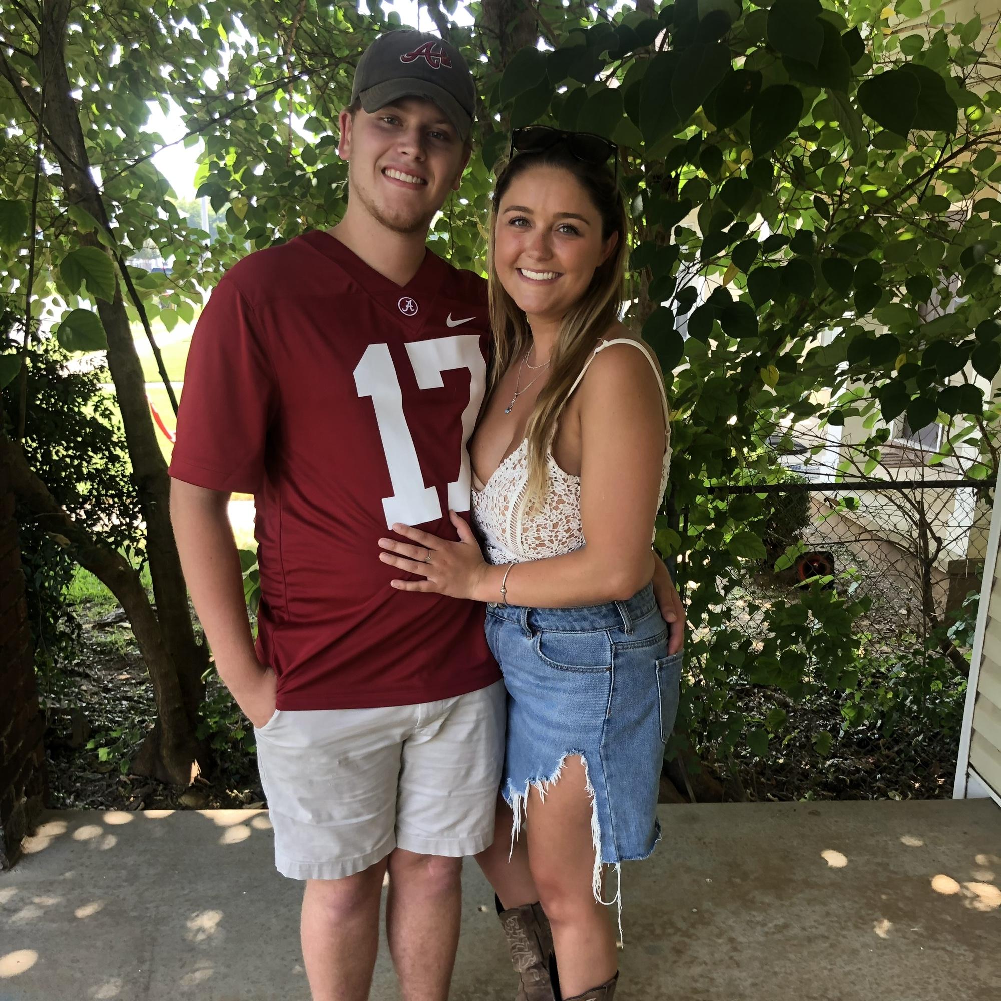 September 7, 2019- Treston's 21st birthday on Alabama's first home game