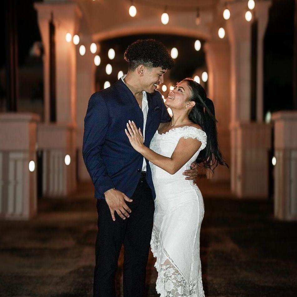 Engagement Photo at Mizner Park || 10.24.25