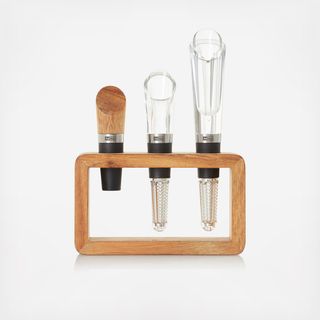 3-Piece Wine Connoisseur with Stand
