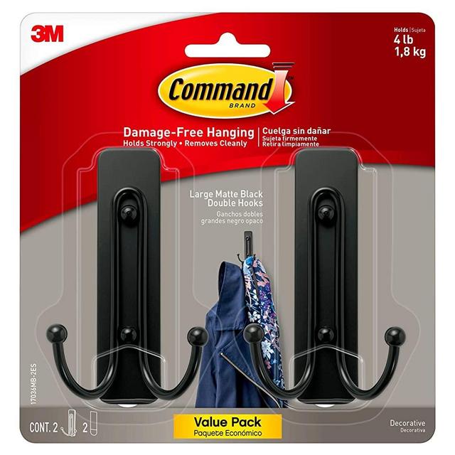 Command Utility Hooks Mega Pack, Medium, White, 20-Hooks (17001-MPES)