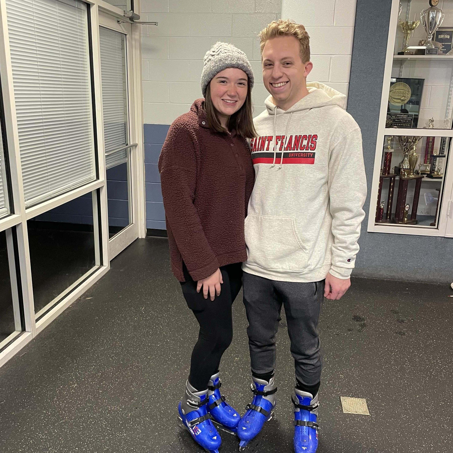 Our first (and only so far) time ice skating together! Alexis grew up ice skating with her mom, so it was special to share this experience with Randee too!