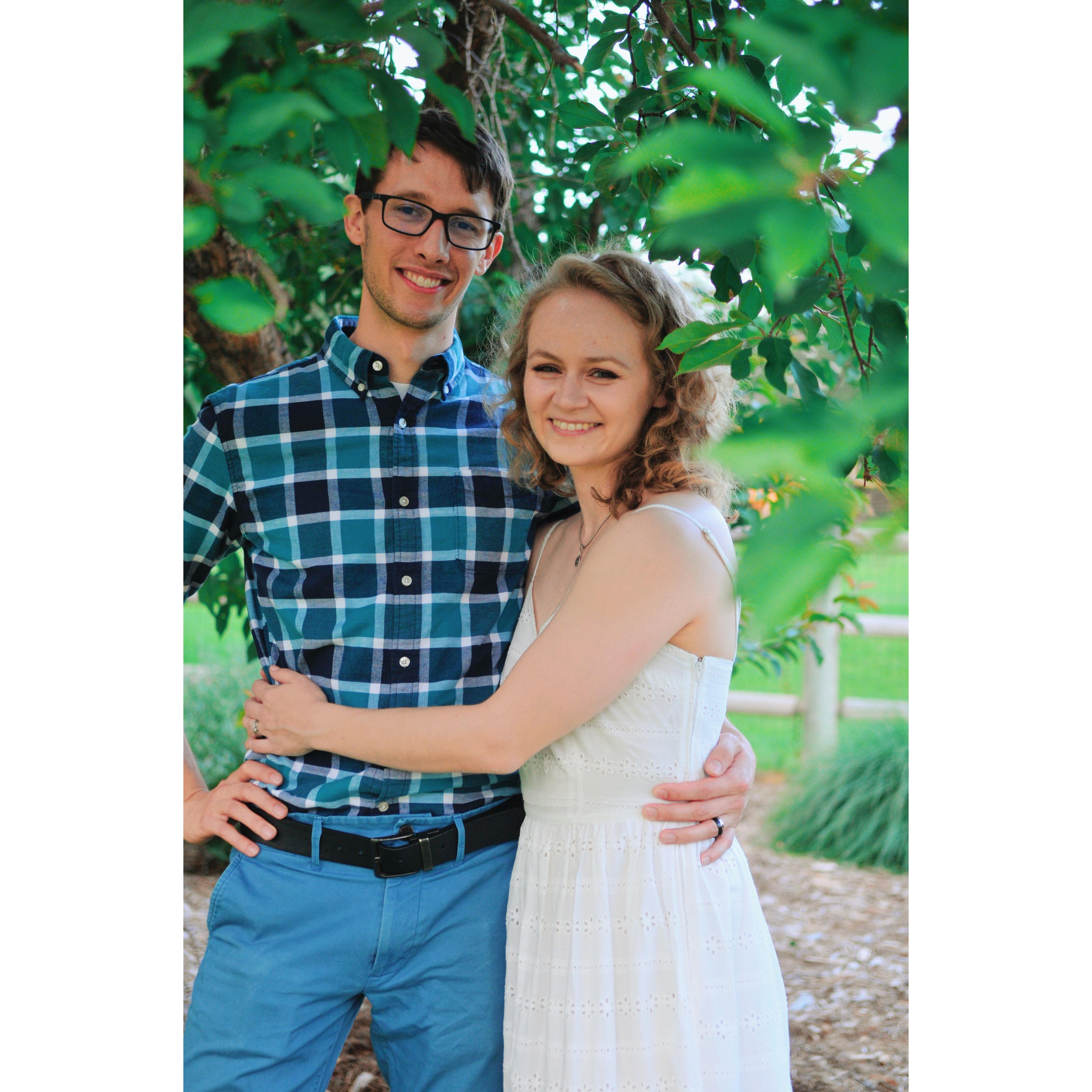 Married July 9th, 2020.
PC @haileybergstromphotography.