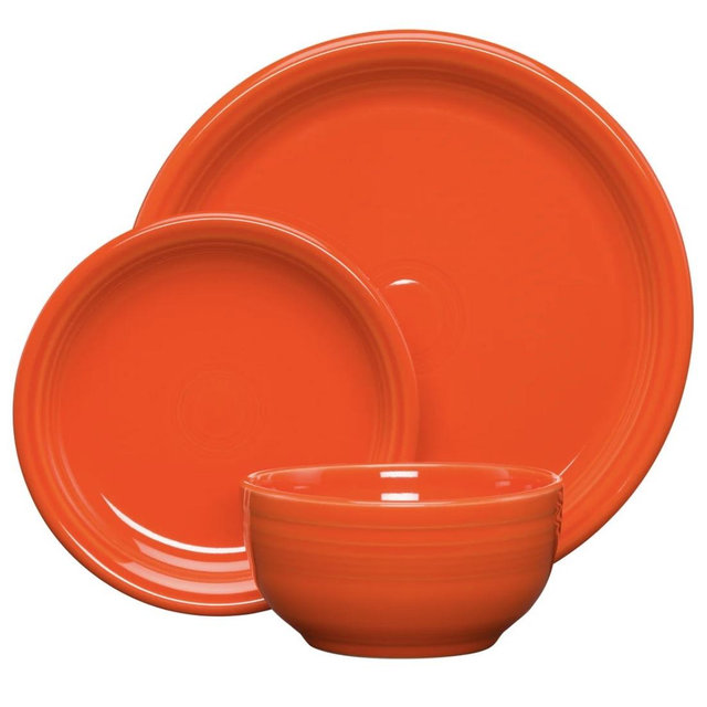 Bistro Coupe 3-Piece Place Setting, Service for 1