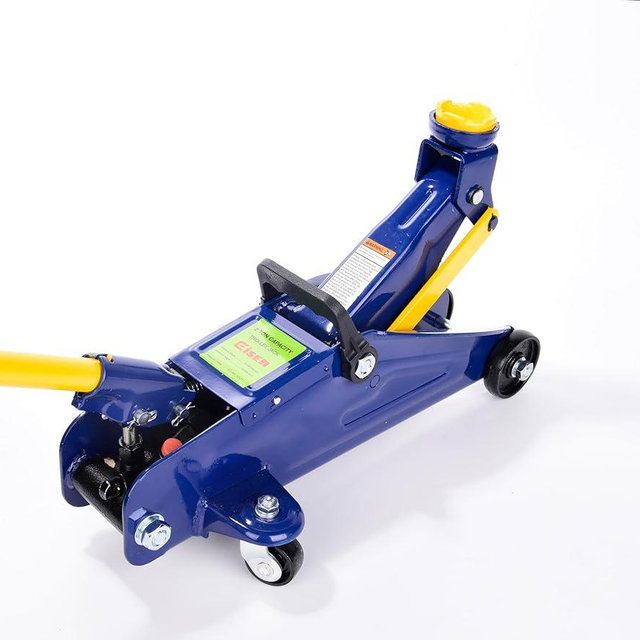 2 Ton Floor Jack - Car Hydraulic Trolley Jack Lift with 4000 Lbs Capacity for Home Garage Shop,Lifting Range 5.1"-13",Blue