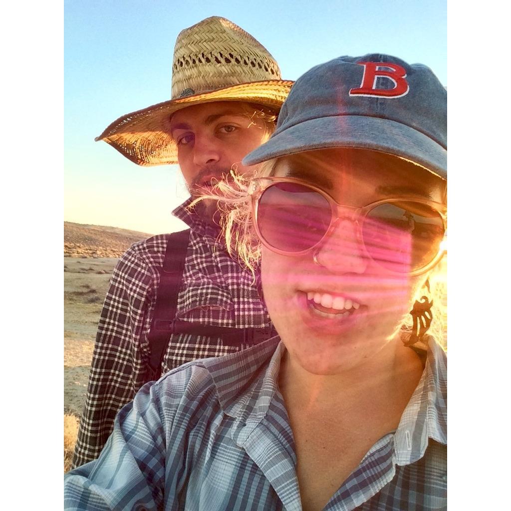 We spent A lot of time in the desert together!