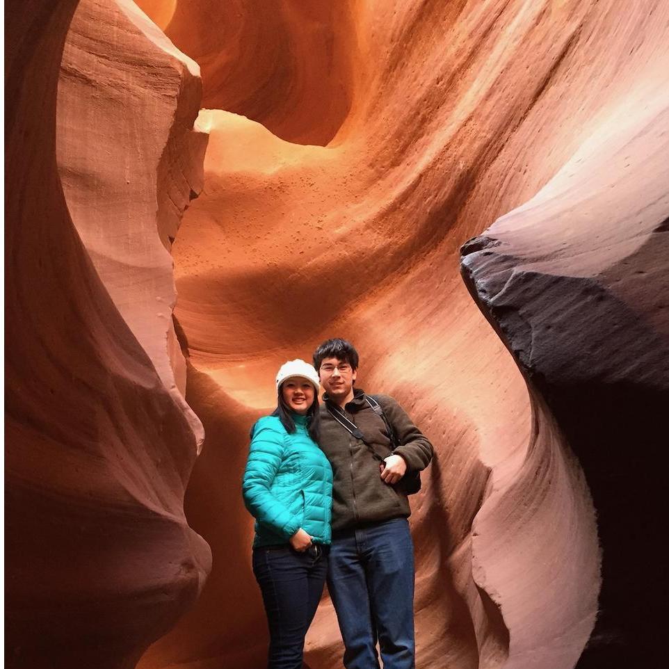 Incredible views inside Antelope Canyon (December 2015)