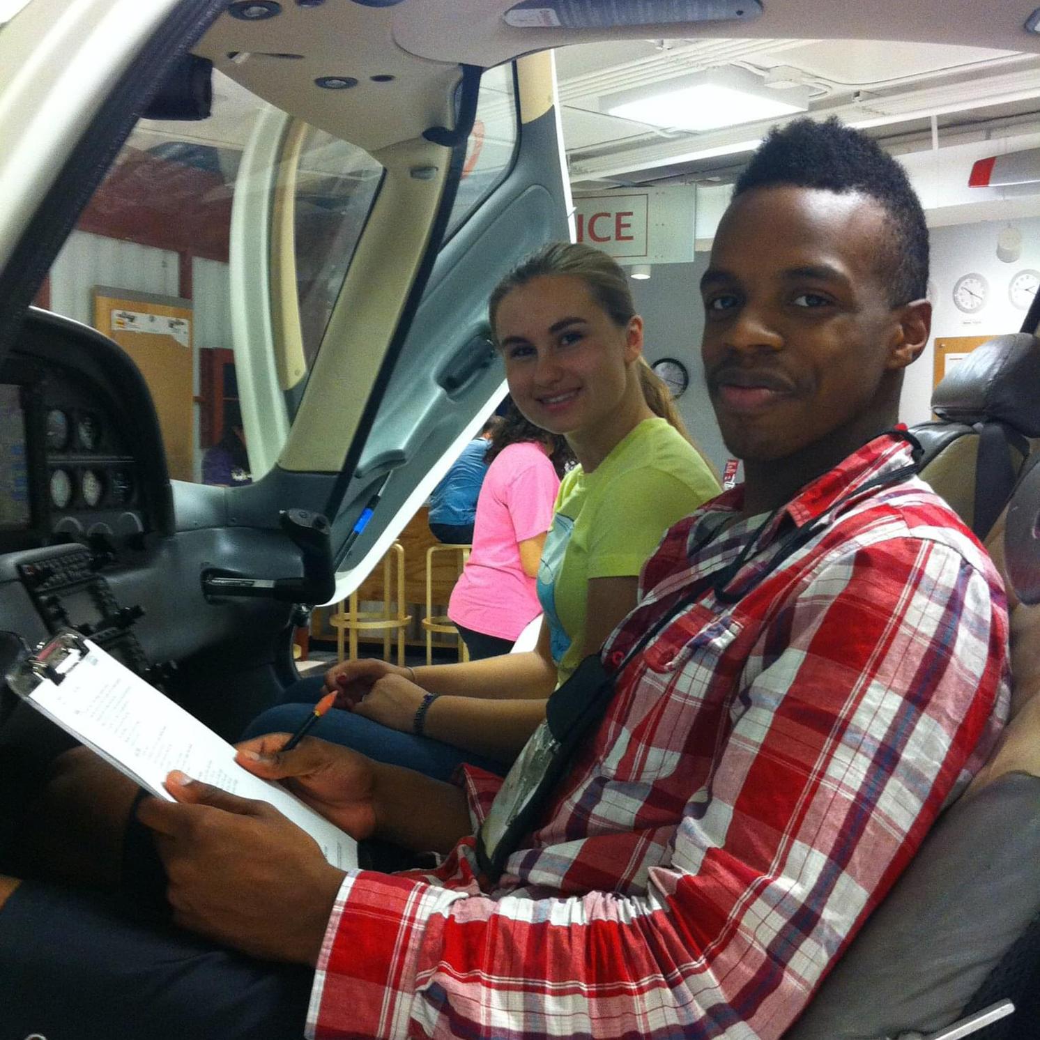 The first picture taken of us all the way back in 2013