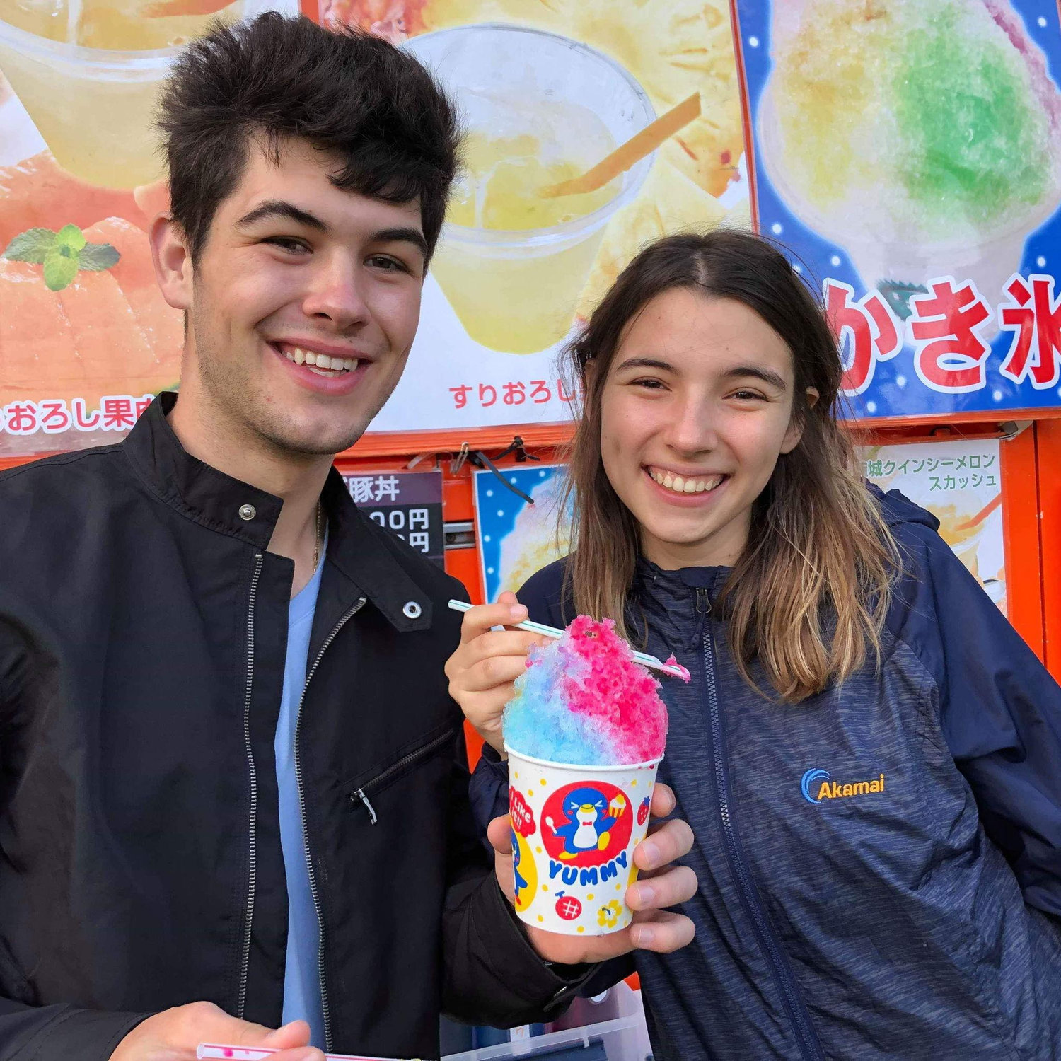 Study abroad in Japan, here we are having Kakigōri