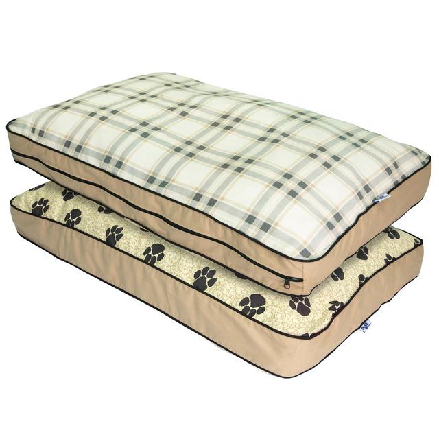 MyPillow Pet Bed, Large Size, Tan, 34" x 45"