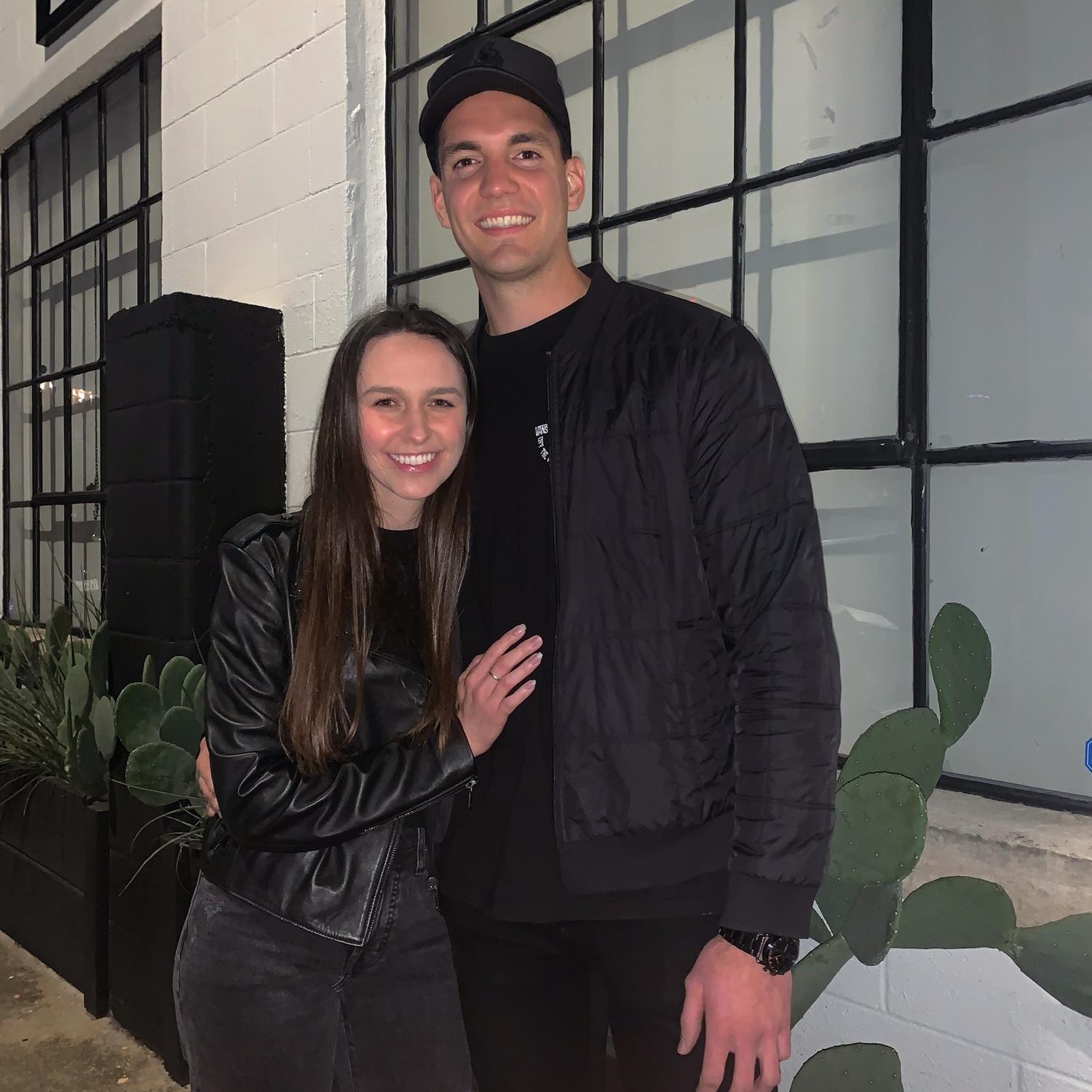 Our first concert together! Taylor is slowly turning me into an avid concert goer.