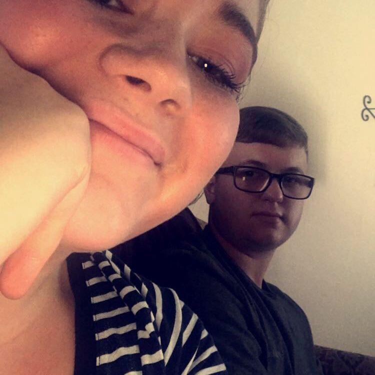 Our first photo together!