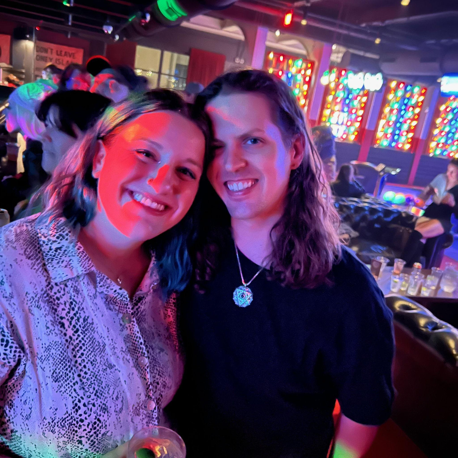 Our first photo together as a couple :)
