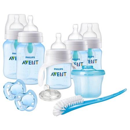 Philips Avent Anti-colic Bottle with Insert Gift Set Beginner Set Boy, SCD393/05