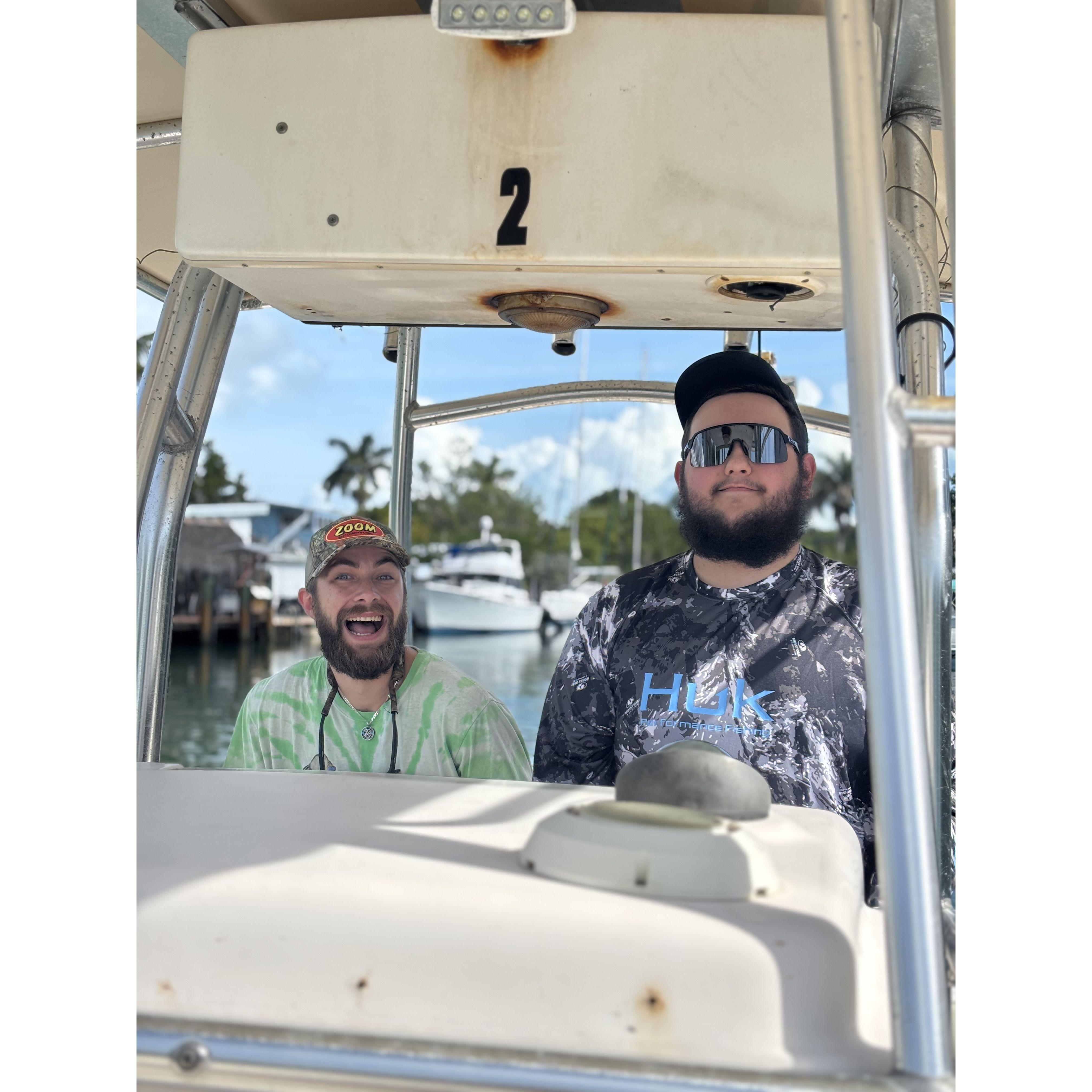 captain luke, with lookout bryce