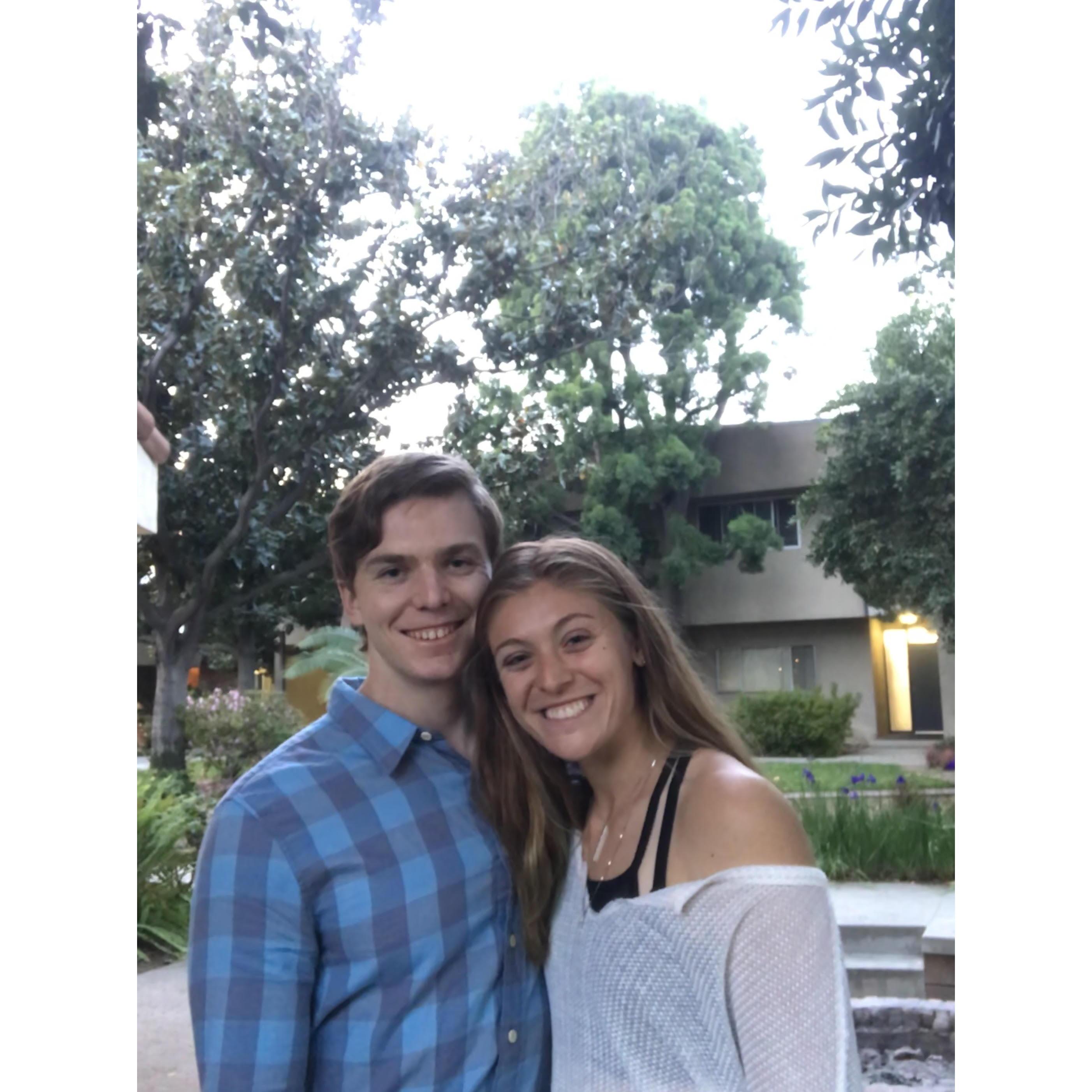 Two year anniversary and the day Michaela got baptized! (April, 2018)