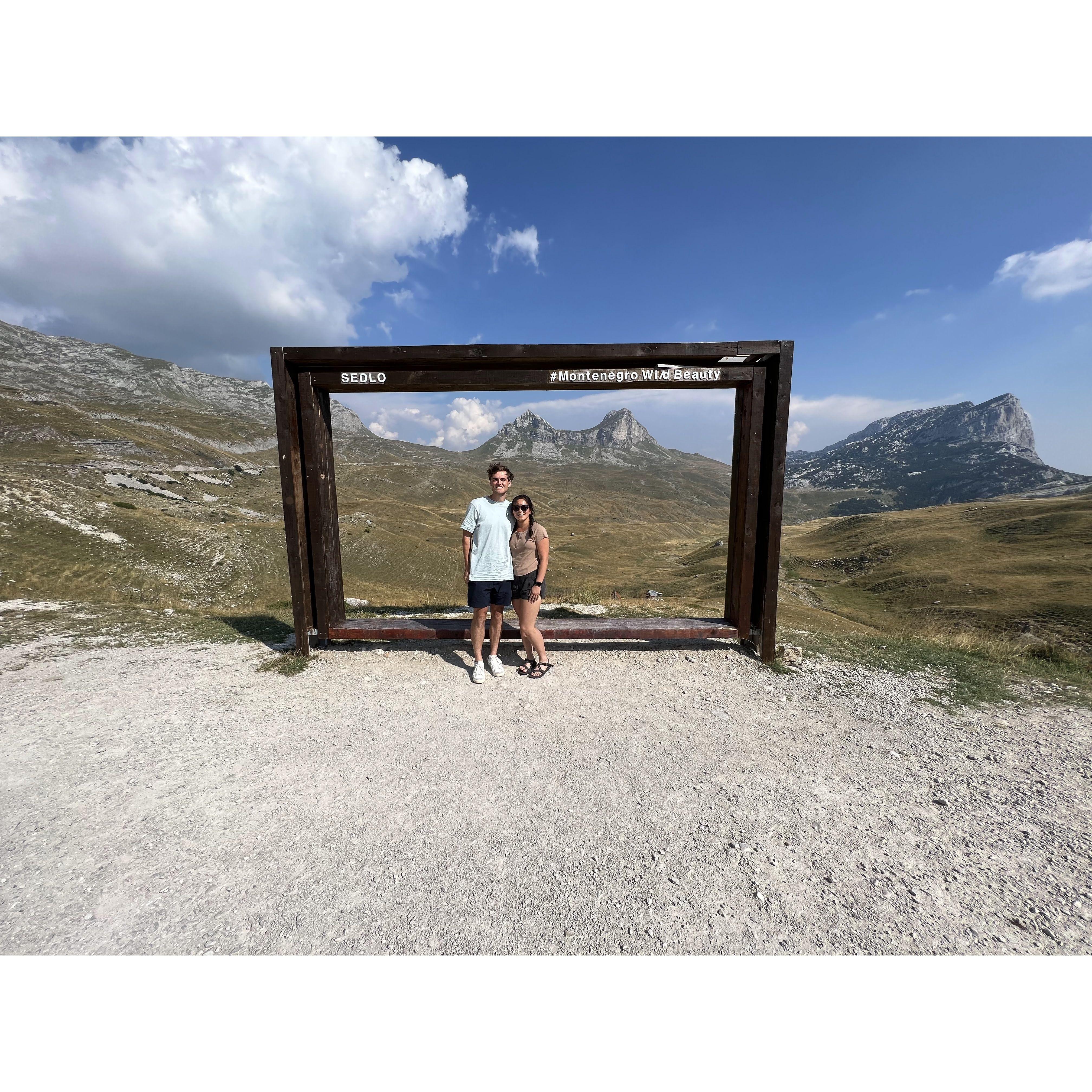 The beautiful mountains of Montenegro