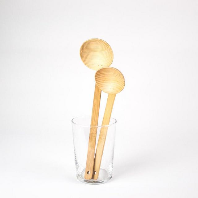Hinoki and Bamboo Serving Ladle