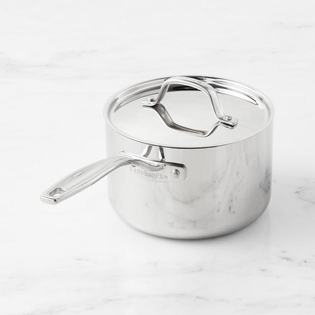 Cuisinart Custom-Clad 5-Ply Stainless-Steel Saucepan, 3-Qt.
