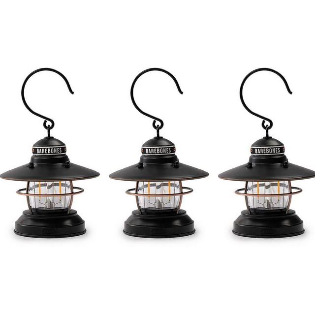 Mini Hanging Cage Lantern, Set of 3, Antique Bronze