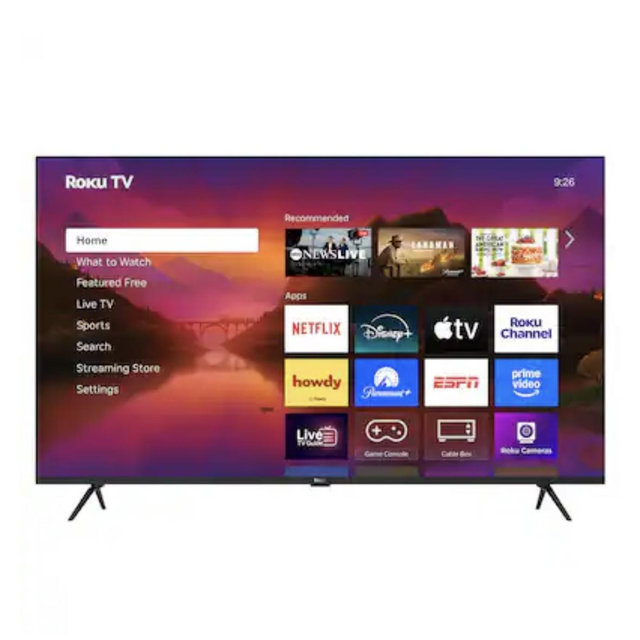 Roku - 75" Class Plus Series 4K QLED Mini-LED Smart RokuTV (2025)