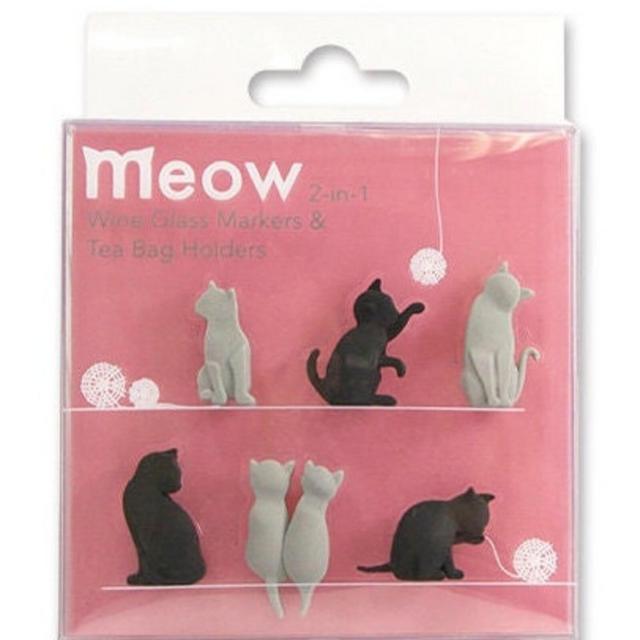 Cat Wine or Tea Markers • Father's Day...