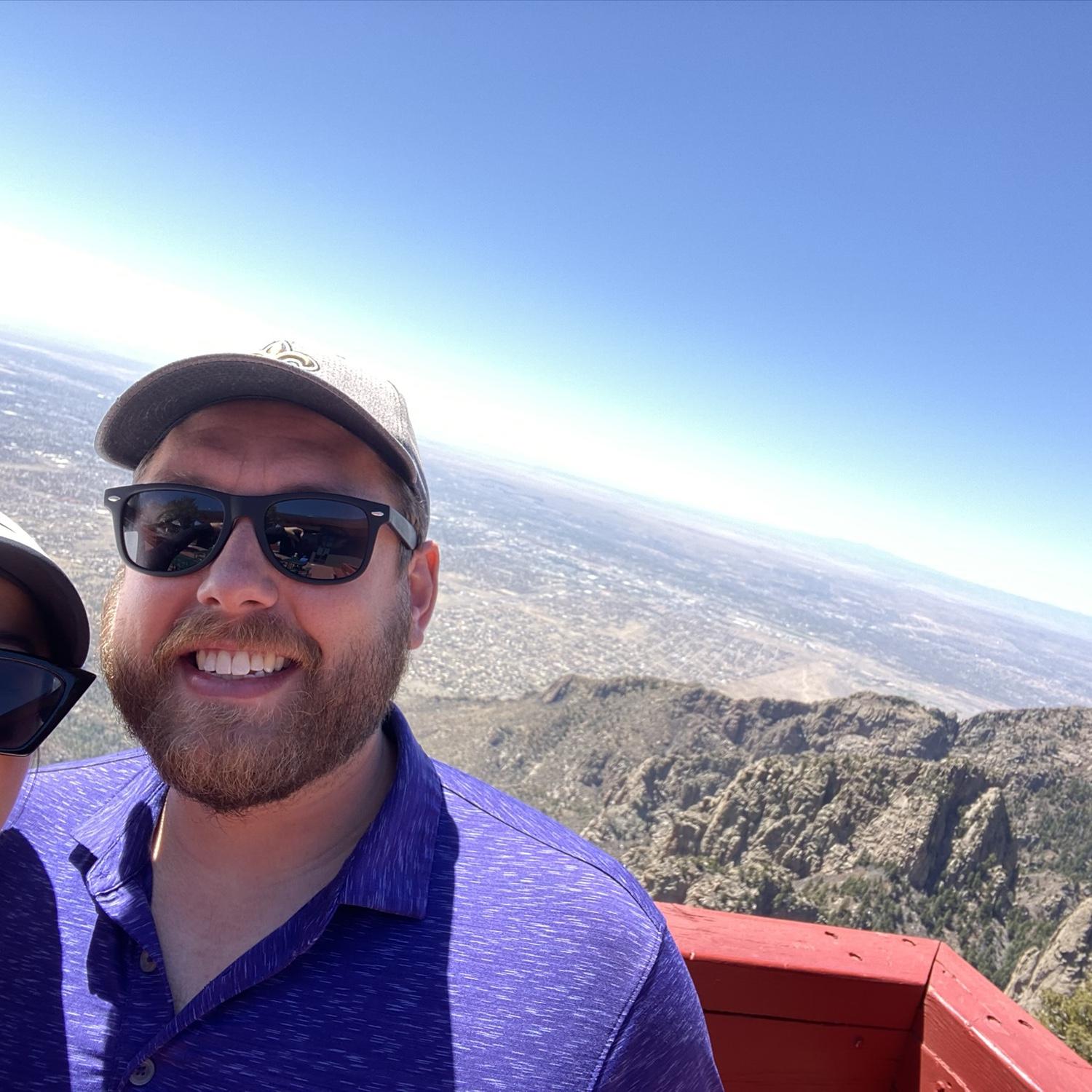 Our first trip together to New Mexico.