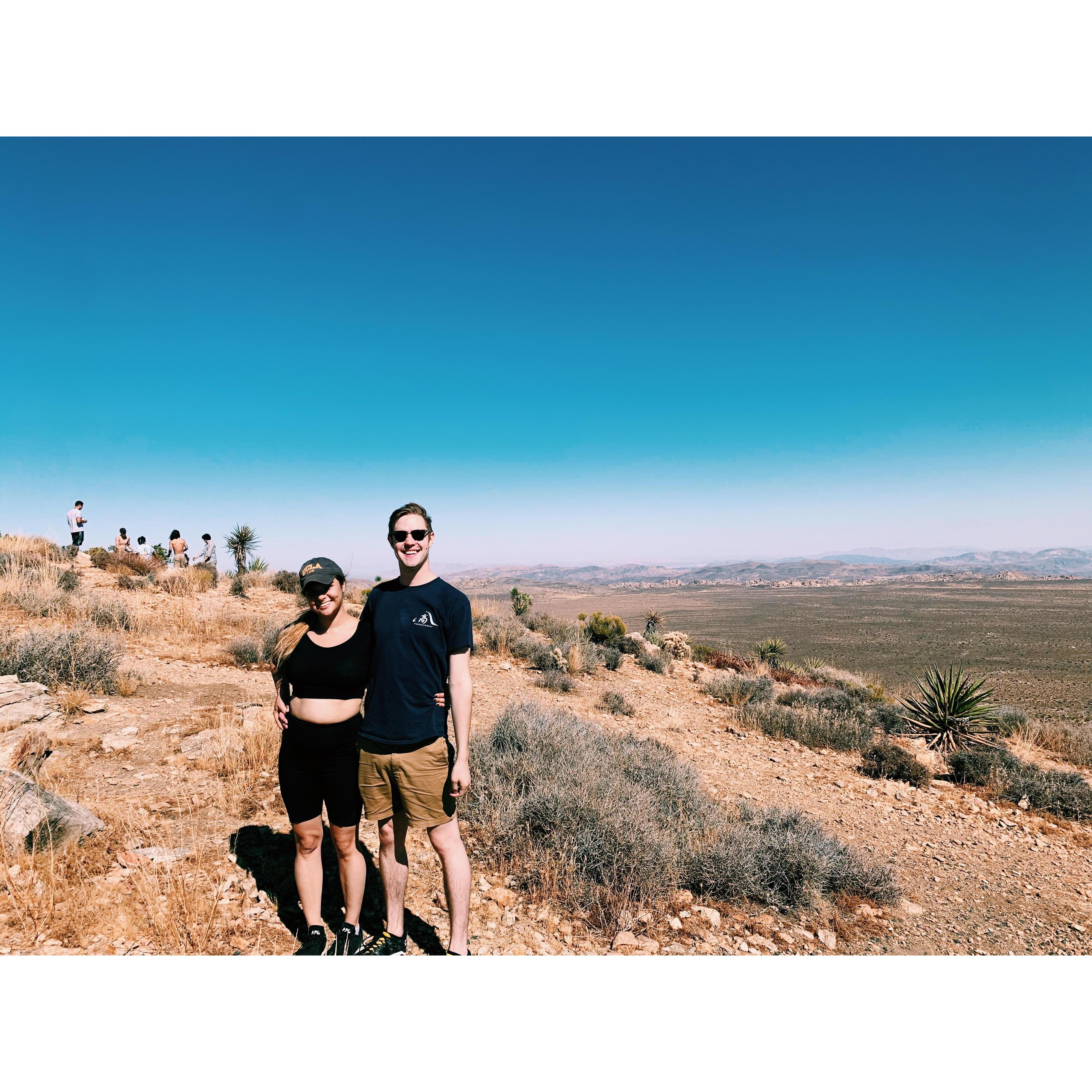 Our first vacation together to Joshua Tree, California
October 2019