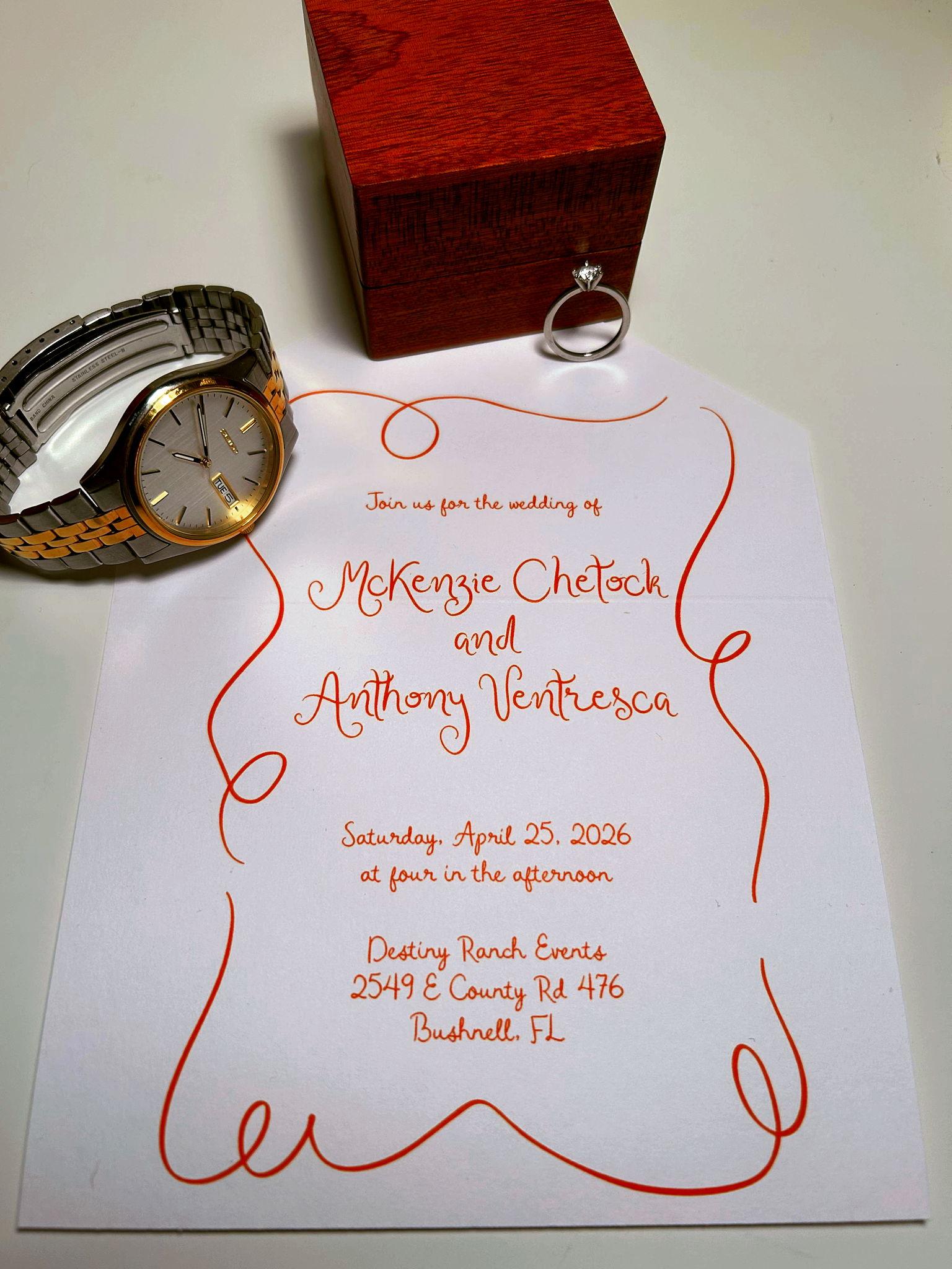 The Wedding Website of McKenzie Chetock and Anthony Ventresca