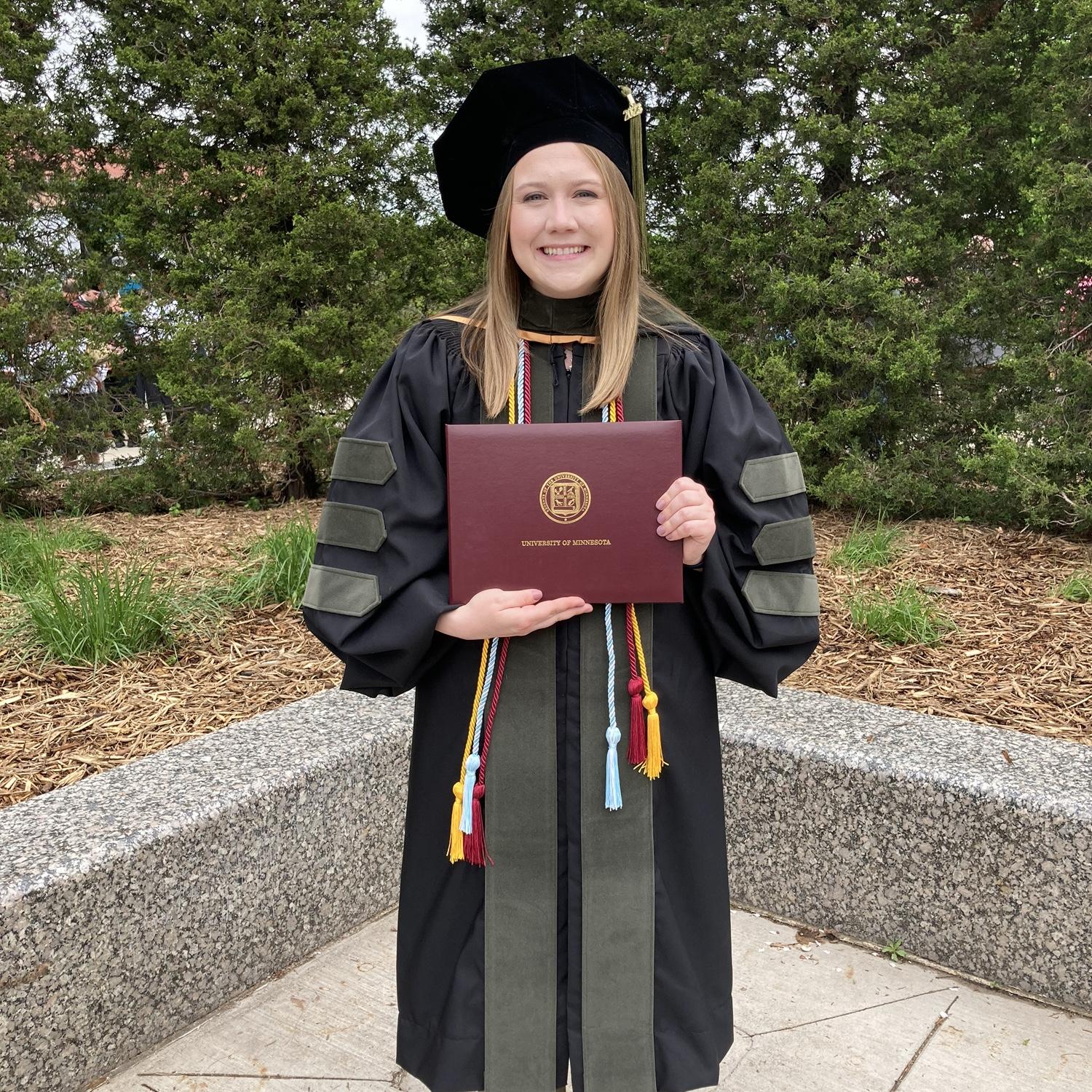 Kayla's PharmD graduation May 2023