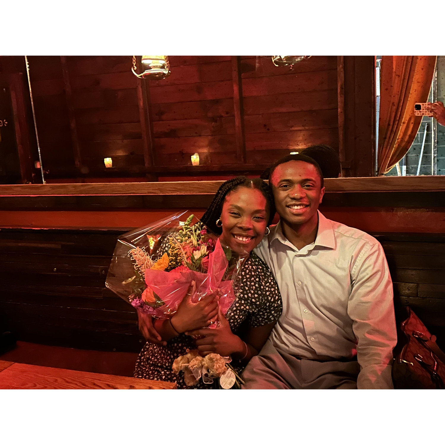 Our first date, in Astoria!