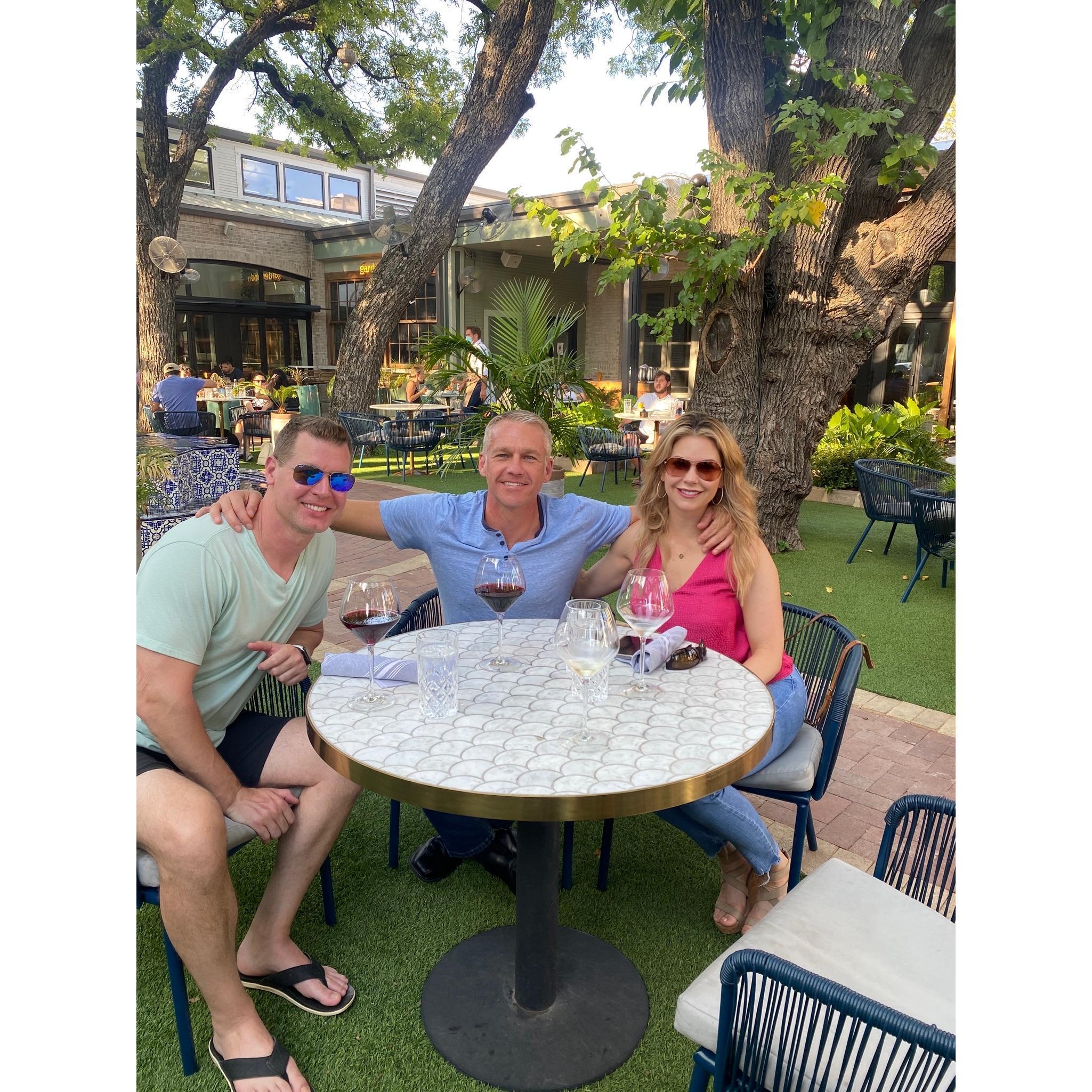 Besties visiting us in Dallas!