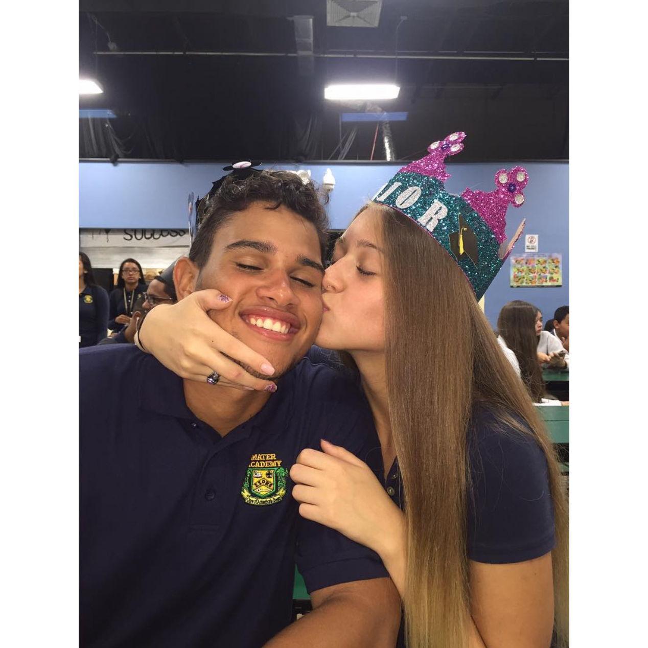 A First day as a Senior in High School, Aug 2016