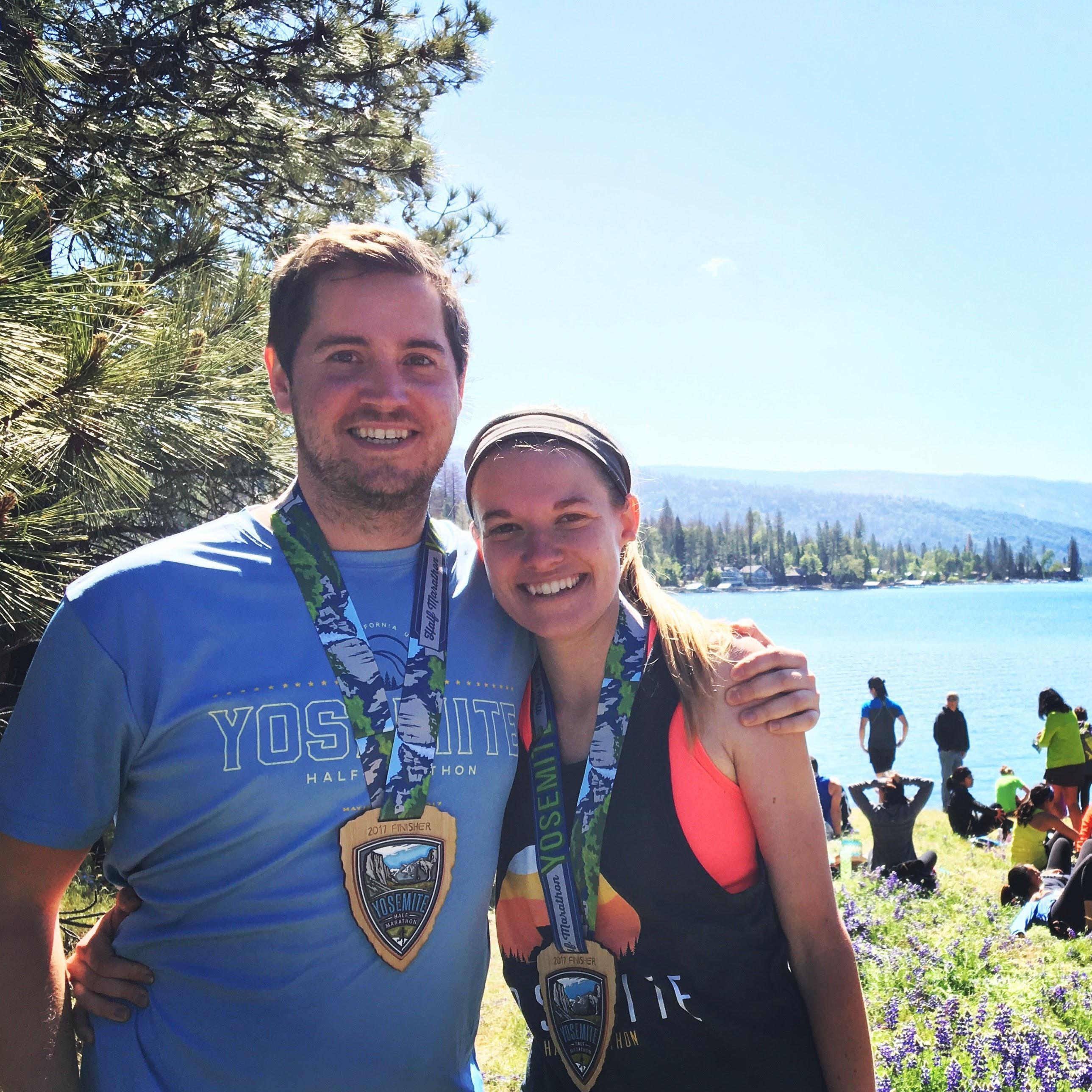 Our first half marathon together 🏃🏼♀️🏃🏼♂️in Yosemite
May 2015