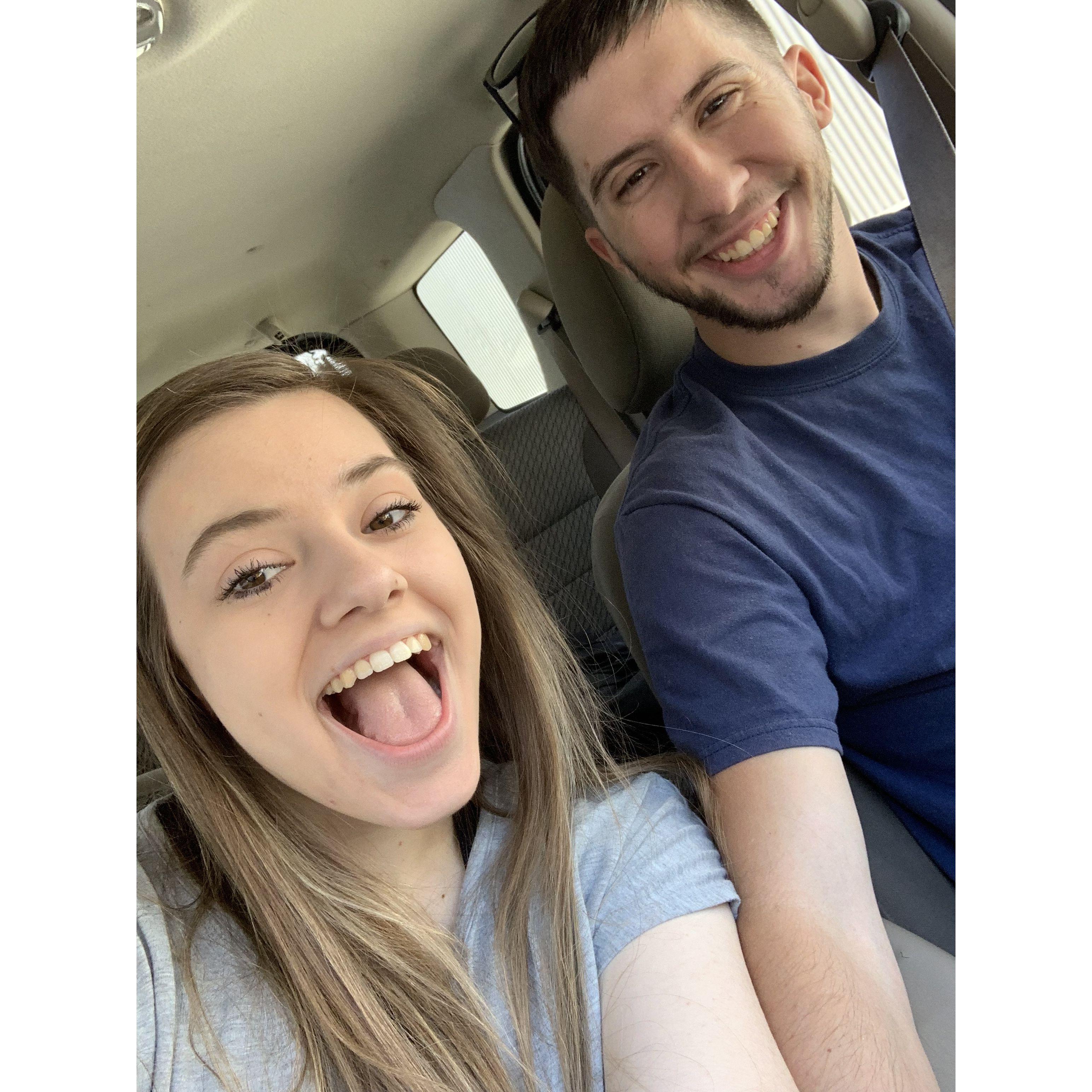 When Tatum visited home in 2019!